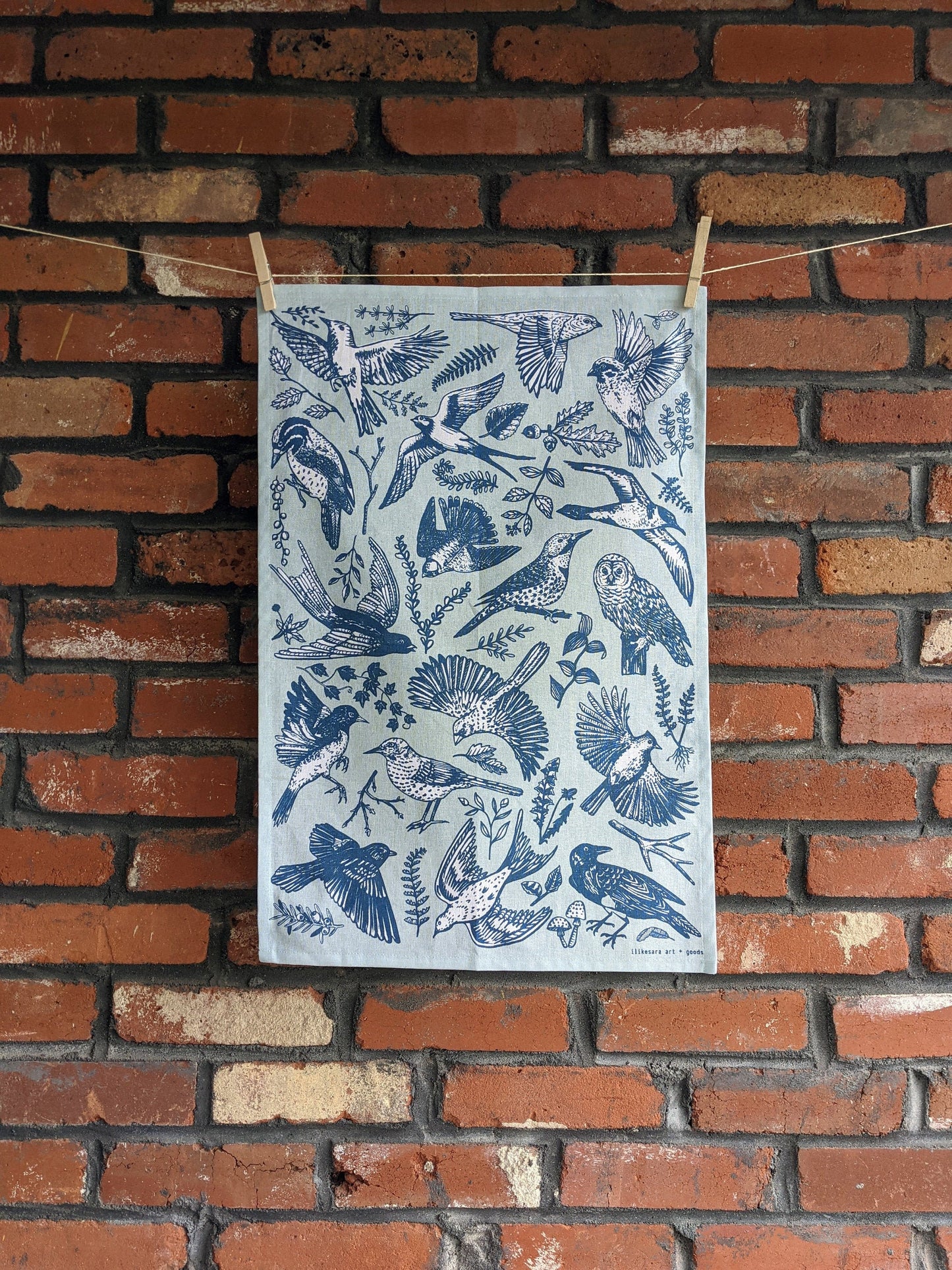 tea towel | birds