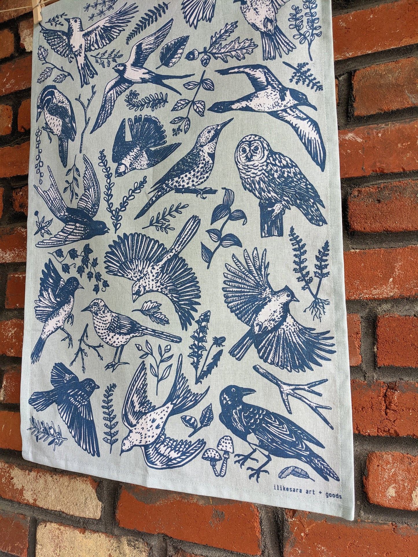 tea towel | birds