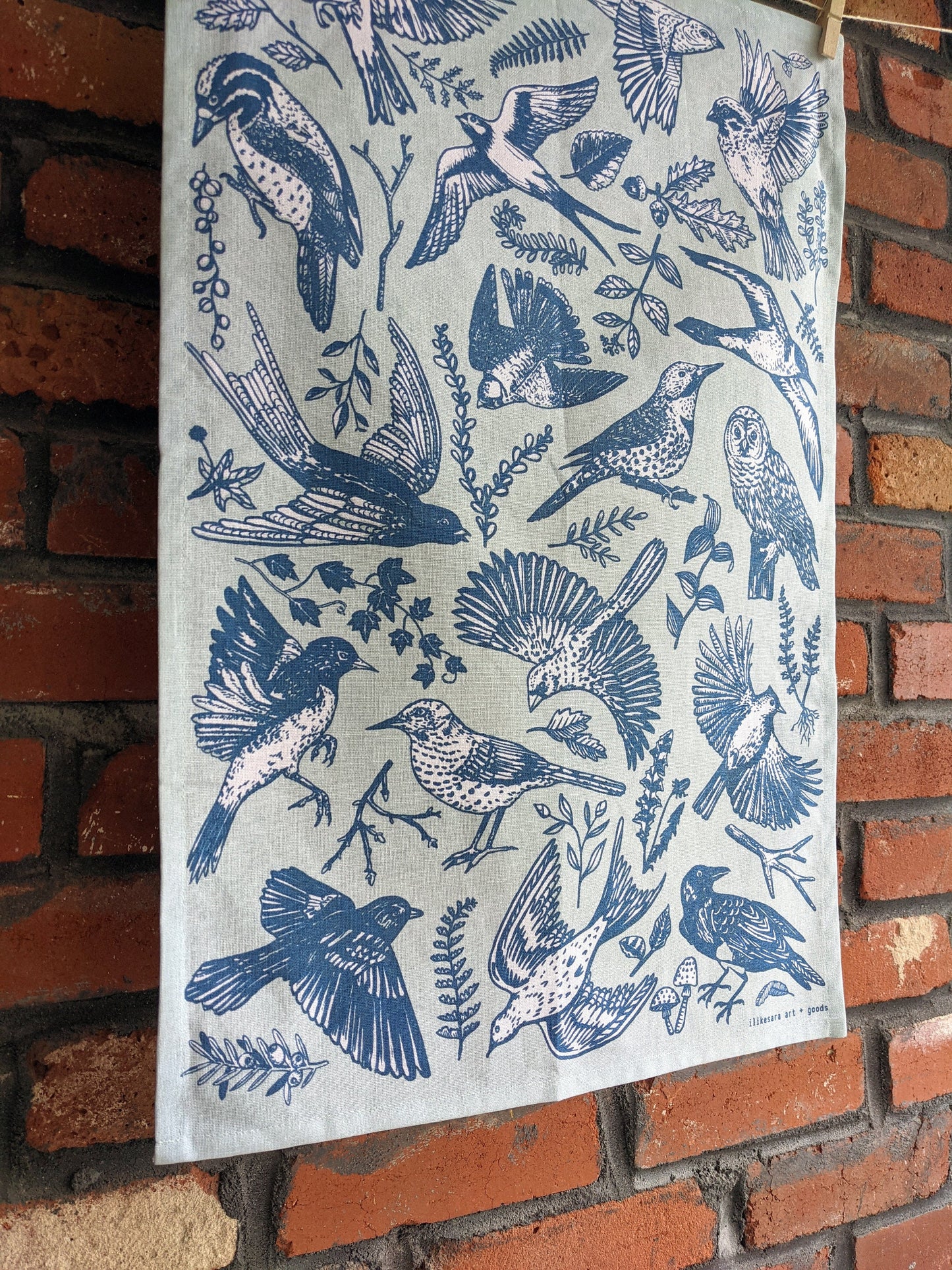 tea towel | birds