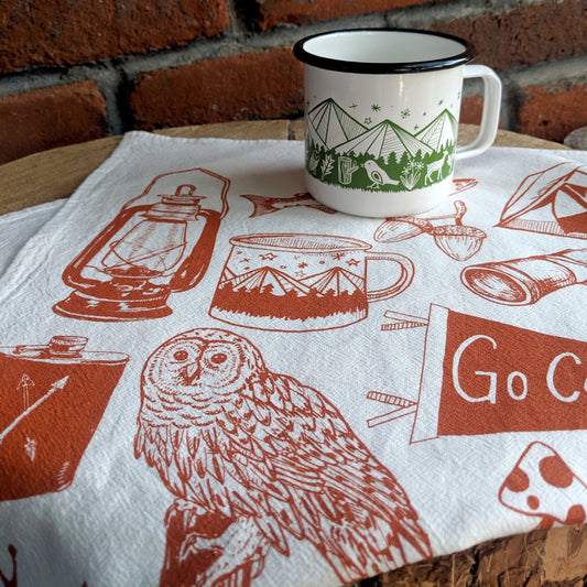 tea towel | go camping