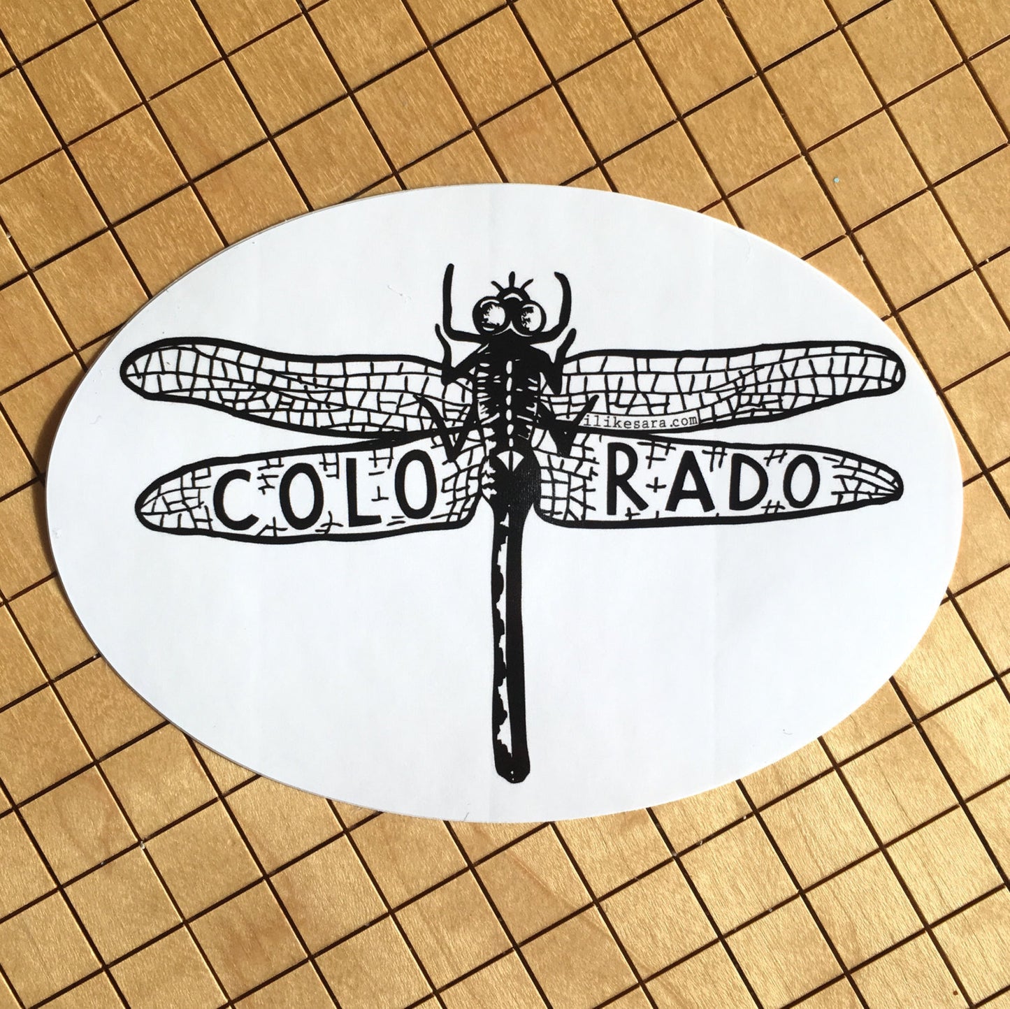 sticker | colorado dragonfly