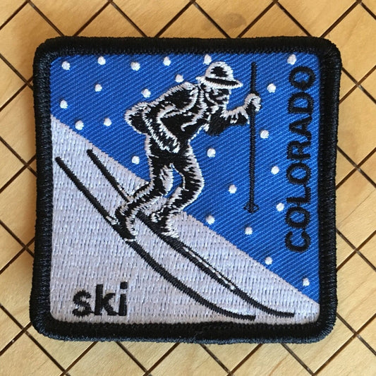 patch | vintage backcountry ski colorado